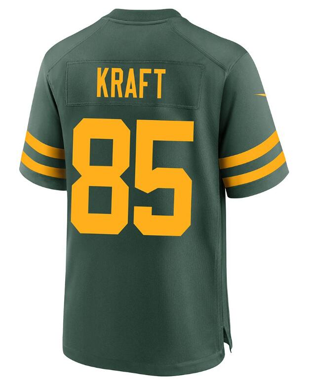 Men Green Bay Packers #85 Kraft Green yellow New 2022 Nike Limited Vapor Untouchable NFL Jersey